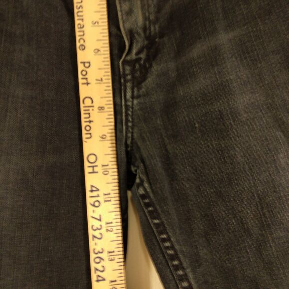 Banana Republic jeans mens 31x30 blue denim straight leg stretch dark wash - Picture 3 of 7